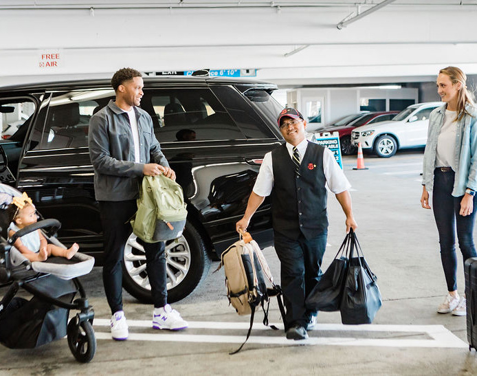 Guests parking uncovered